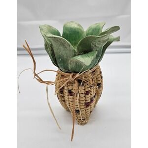 2 VTG Indian Corn Candle Holder Table Decor Fall Thanksgiving‎ Autumn Decoration